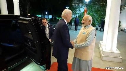 Al G20 Modi accoglie Biden in India, la stampa Usa resta fuori