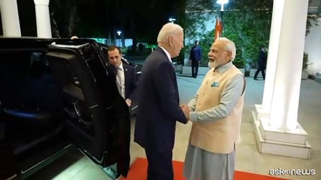 Al G20 Modi accoglie Biden in India, la stampa Usa resta fuori