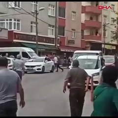 Yeğenlerinin bulunduğu araca kurşun yağdırdı