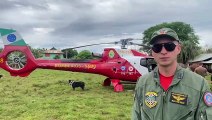 Paraná manda mais sete bombeiros e três cães para ajudar nas buscas no Rio Grande do Sul
