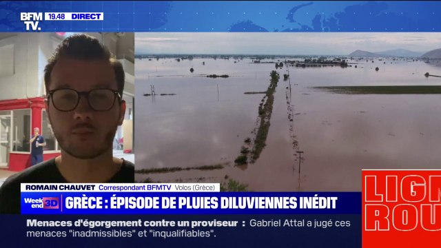 Grèce: au moins 10 morts dans un épisode de pluies diluviennes