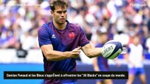 Coupe du monde de rugby : Morgane, la compagne de Damian Penaud, sublime en robe décolletée pour une apparition sur TF1