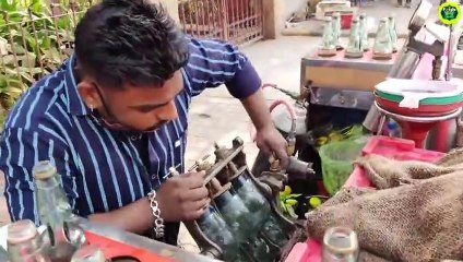 Sniper Soda Most Epic Live Soda Opening Skill Indian Street Food