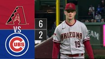 Resumen Cascabeles de Arizona vs Cachorros de Chicago / MLB 07-09-2023