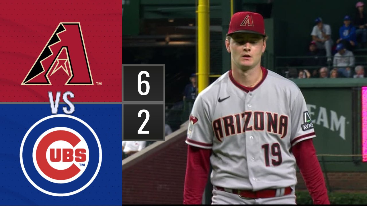 Resumen Cascabeles de Arizona vs Cachorros de Chicago / MLB 07-09-2023