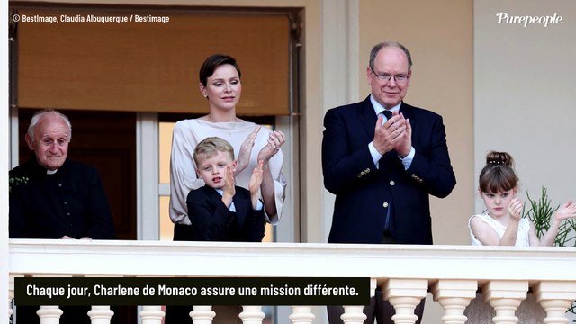 PHOTOS Charlene de Monaco à tomber en look boyish, elle retrouve ses belles-soeurs Caroline et Stéphanie avec le sourire