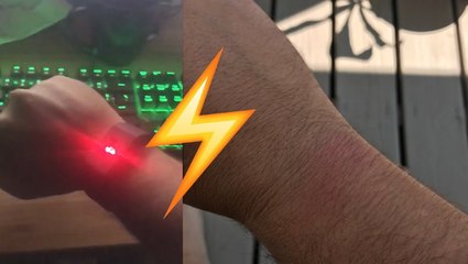 "PAVLOK" Shock Bracelet Connected to Twitter Shocks Man Until Battery Dies