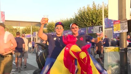Cdm 2023 - Des supporters de toutes les couleurs au Stade de France