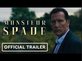 Monsieur Spade | Official Teaser Trailer - Clive Owen | AMC+