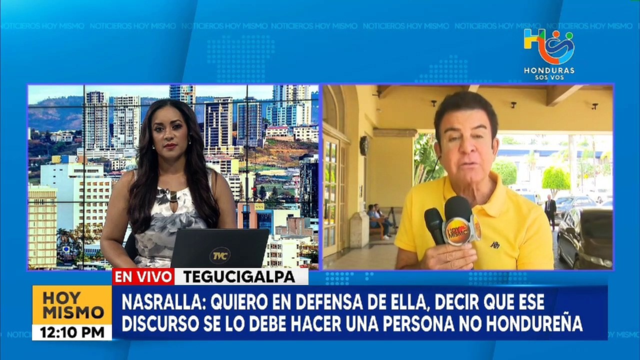 Salvador Nasralla: "Quieren cambiar la Constitución de la República y adelantar las elecciones"
