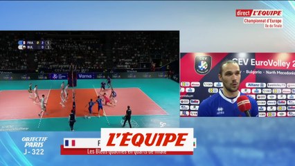 Brizard : « On s'est rassurés » - Volley - Euro (H)