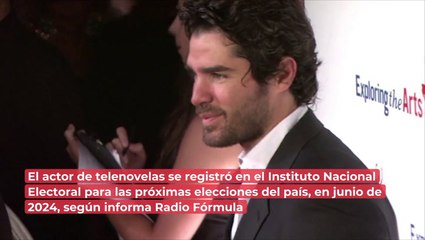 Eduardo Verástegui, nuevo candidato independiente a presidencia mexicana