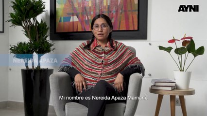 "No estás sola" de Nereida Apaza Mamani gana el Premio AYNI por abordar la violencia de género
