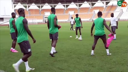 Ghislain Konan au stade Laurent Pokou