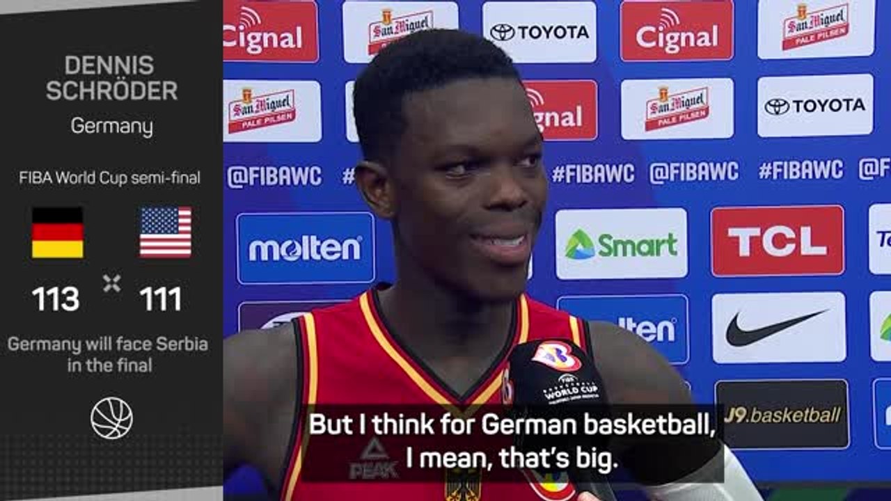 Schroder hails 'special' German team after stunning USA victory