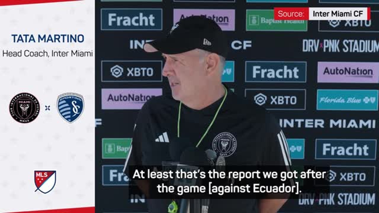 Messi injury with Argentina 'not significant' - Martino