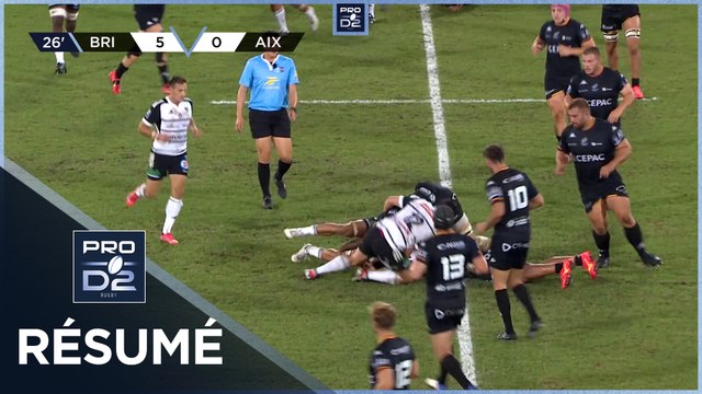 PRO D2 Saison 2023/2024 J04 - Résumé CA Brive-Provence Rugby