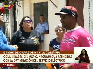 Carabobo | Ciudadanos fueron favorecidos con la optimización del sistema eléctrico