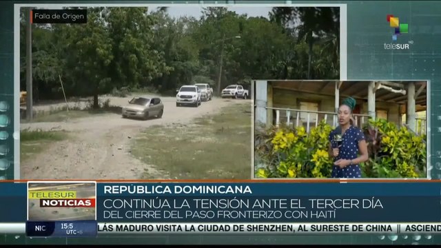Continúa tensión en Dominicana por el cierre fronterizo con Haití