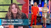 Andrea Legarreta explota contra programa y niega infidelidad de Erik Rubín con Mónica Noguera