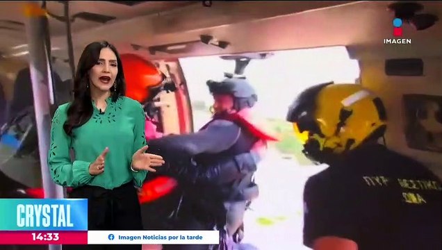 Personas quedan atrapadas en techos de casas por inundaciones en Grecia