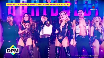 ¡Poncho de Nigris y Wendy Guevara sacaron sus trapitos al sol!