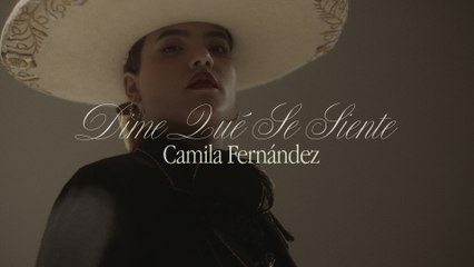 Camila Fernández - Dime Qué Se Siente (Lyric Video)