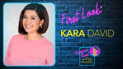 Video herunterladen: First Look: Kara David | Surprise Guest with Pia Arcangel