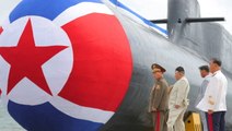 North Korea launches 'nuclear attack submarine' ahead of talks with Putin