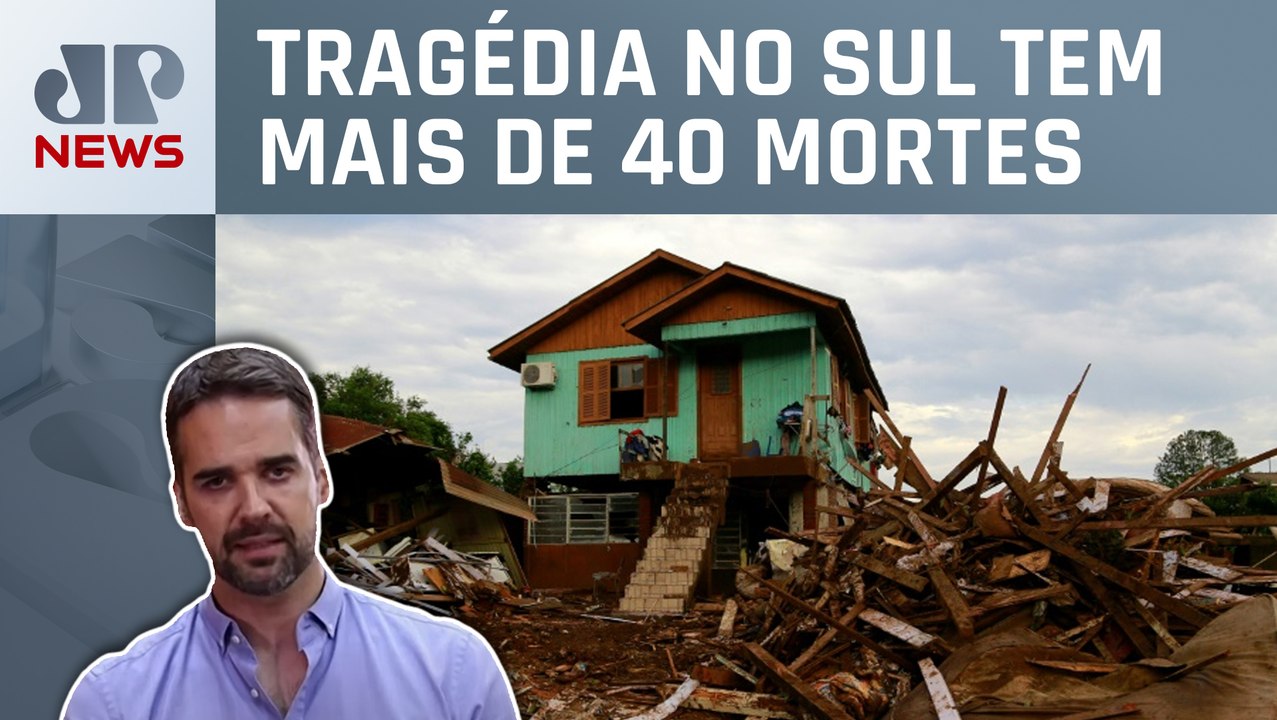 Eduardo Leite fala à Jovem Pan após ciclone: “A...