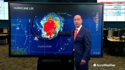 What is the 'eye wall replacement cycle' in a major hurricane?
