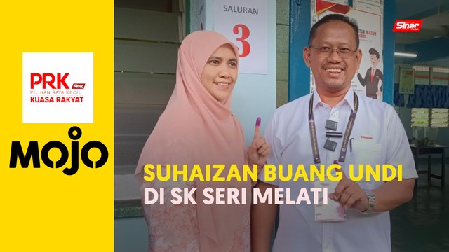 Suhaizan selesai mengundi bagi PRK Parlimen Pulai