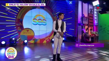 Emilio 'Halcón' canta 'Sí o sí'