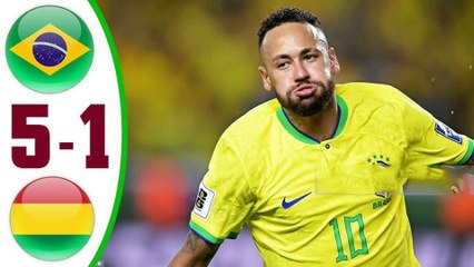 Brazil vs Bolivia 5-1 All Goals & Highlights World Cup Qualifier 2023