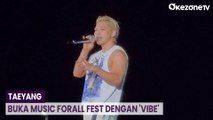 Taeyang Main Keyboard Lantunkan Lagu Vibe, Buka Penampilan di Music Forall Fest