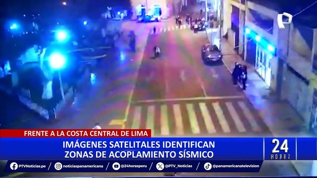 Imágenes satelitales identifican zonas de acoplamiento sísmico frente a la costa central de Lima