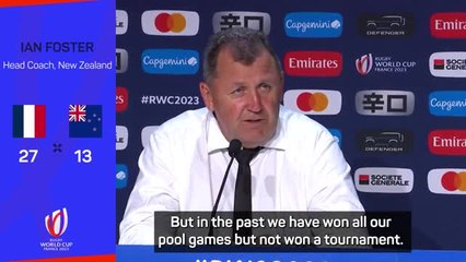 Скачать видео: All Blacks not panicking after first up France loss