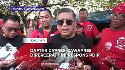Respons PDIP Terkait Usulan Pendaftaran Capres dan Cawapres ke KPU Dipercepat