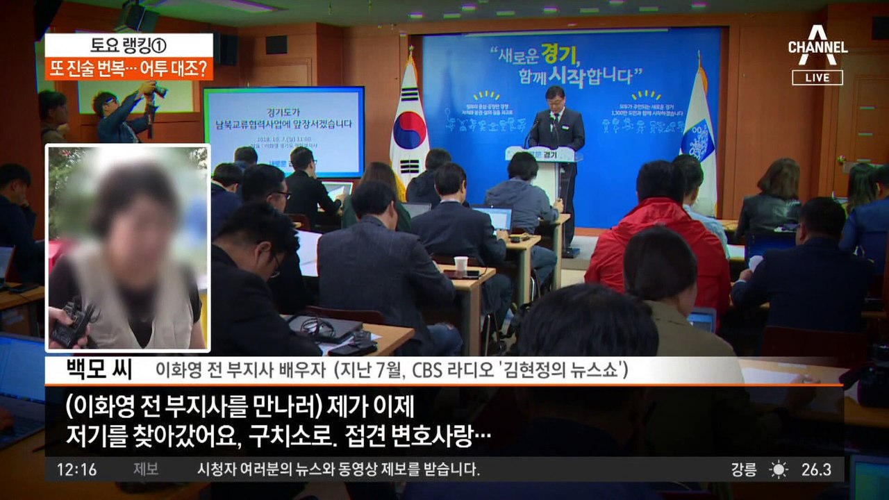 ‘李 쪼개기 후원’ 수사 또 진술 번복…어투 대조?