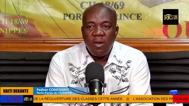 Responsab ASPAEDH la montre yo gen gwo enkyetid akoz sitiyasyon sosyal ak ekonomik paran yo