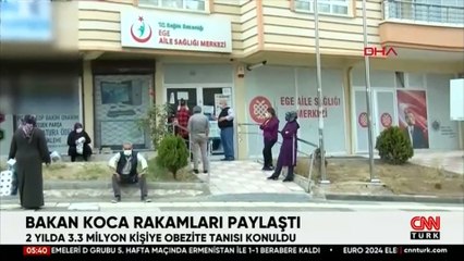 Bakan Koca rakamları paylaştı... İşte 2 yılda obezite tanısı konan kişi sayısı