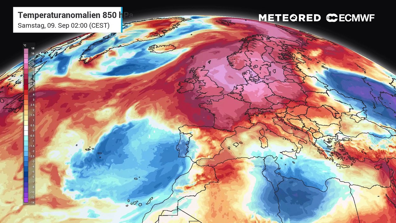 Deutlich zu warm für September! Eine riesige Wärmeblase liegt über Deutschland!