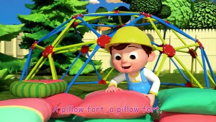 Let's Build a Pillow Fort _ CoComelon Nursery Rhymes & Kids Songs