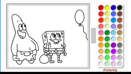 Come on!! Color the SpongeBob SquarePants Fams to be a great photo