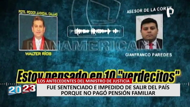 Eduardo Arana: Los polémicos antecedentes del nuevo ministro de Justicia