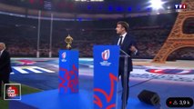Emmanuel Macron, Dünya Rugby Turnuvası'nın açılış konuşmasında yuhalandı