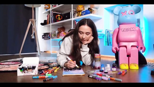 РАЗРИСОВАЛА АЙПАД МАРИ СЕНН __она ОПЯТЬ НЕДОВОЛЬНА___ IPAINTED MARIE SENN'S IPAD __ SHE IS DISSATISFIED AGAIN __