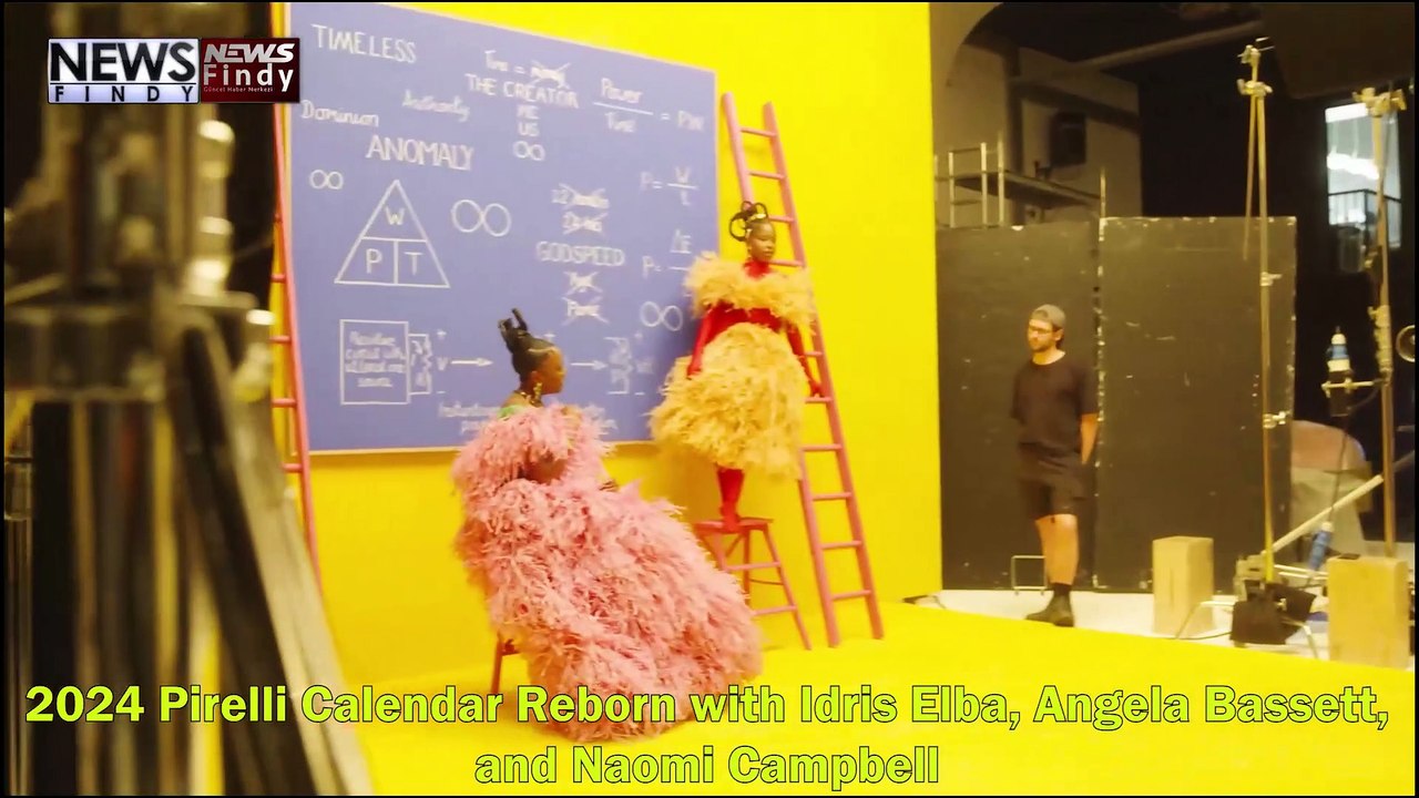 2024 Pirelli Calendar Reborn with Idris Elba, Angela Bassett, and Naomi Campbell