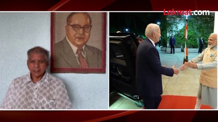 जो बायडेन यांच्या भारत दौऱ्यावरुन प्रकाश आंबेडकर यांचा सवाल