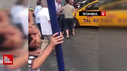 Beyoğlu’nda kaza sonrası kavga: Baba ve oğluna 7 kişi saldırdı